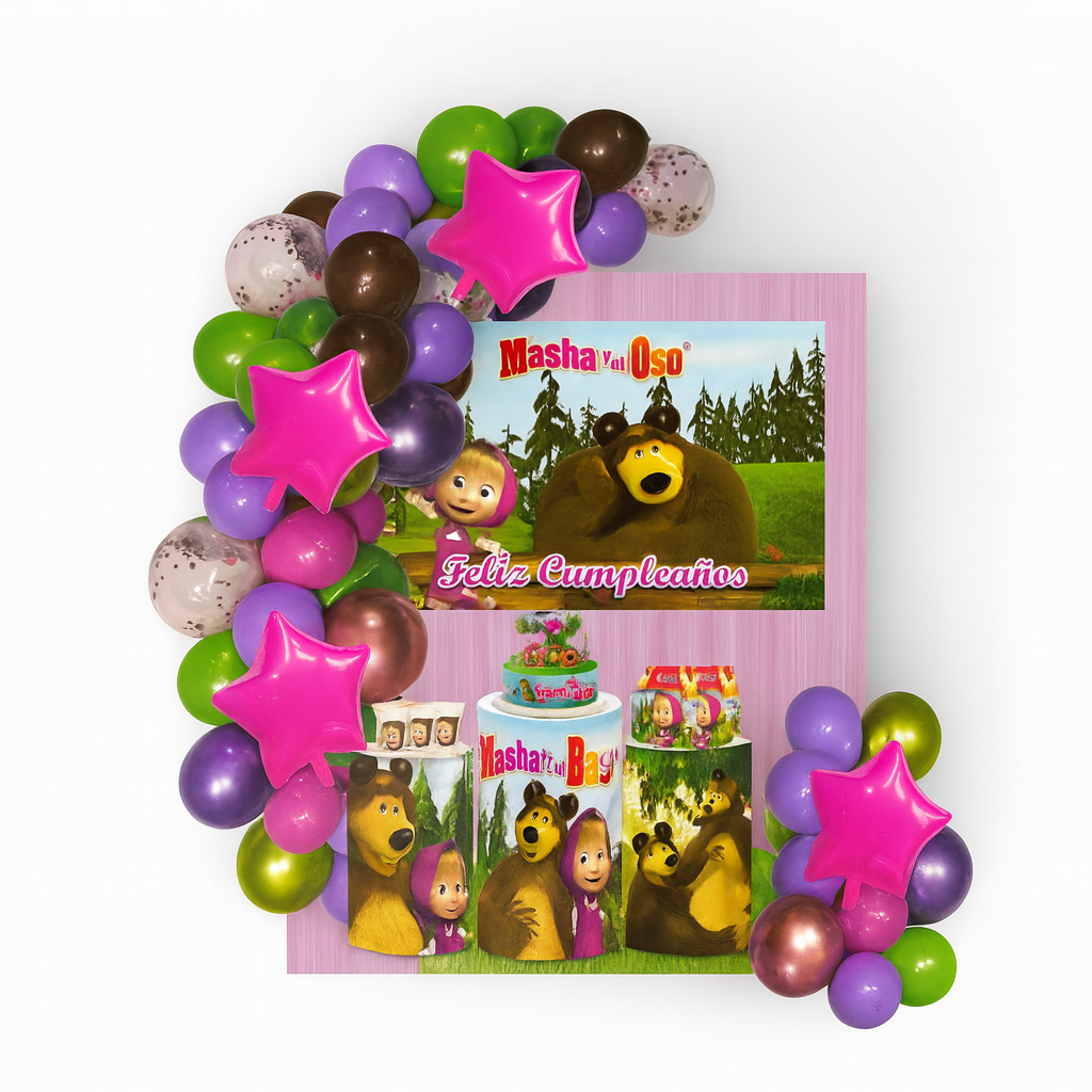 Bouquet Masha y el Oso