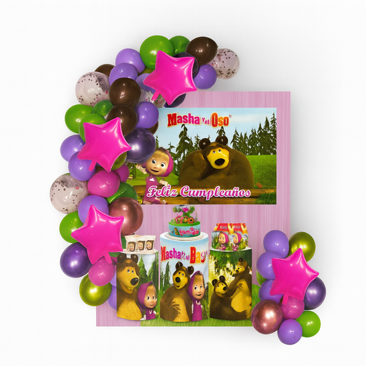 Bouquet Masha y el Oso